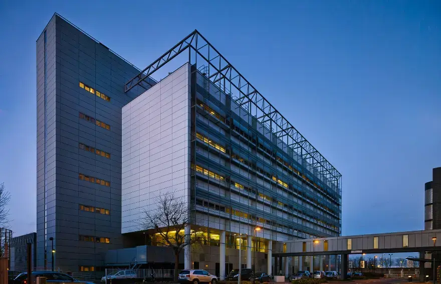 London data centre skyline